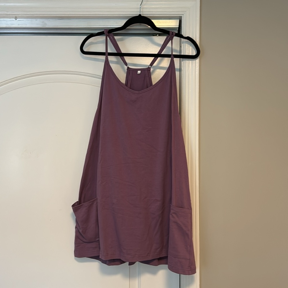 NWOT! Amazon Purple Athlesuire Dress with shorts